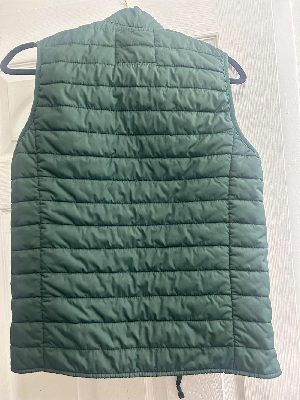J. Crew Quilted Green Puffer Vest